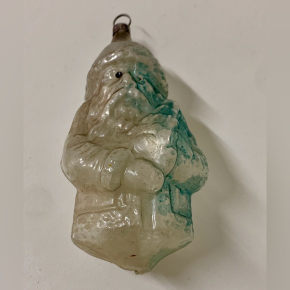 Early 20th Century Antique Santa Claus Christmas Tree Ornament - Picture 7 of 16